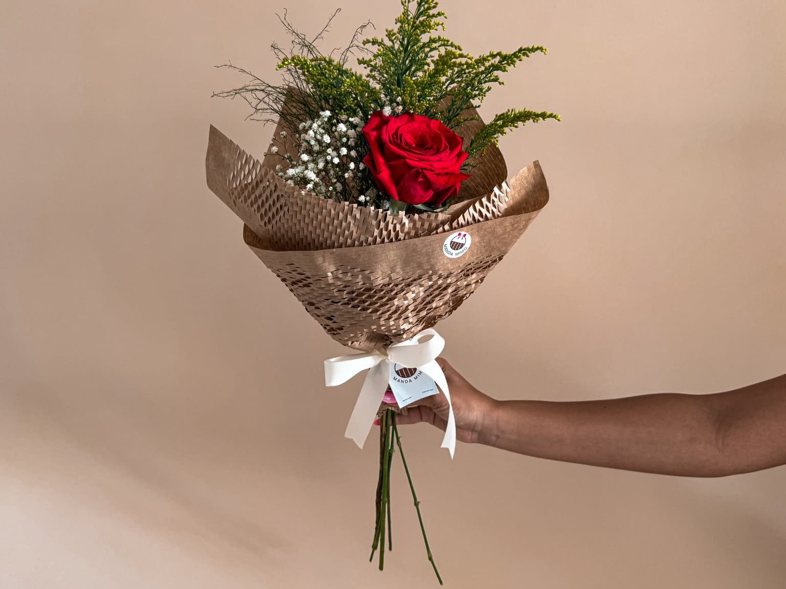 Miniatura 2 do produto Rosa Vermelha Importada Unitária