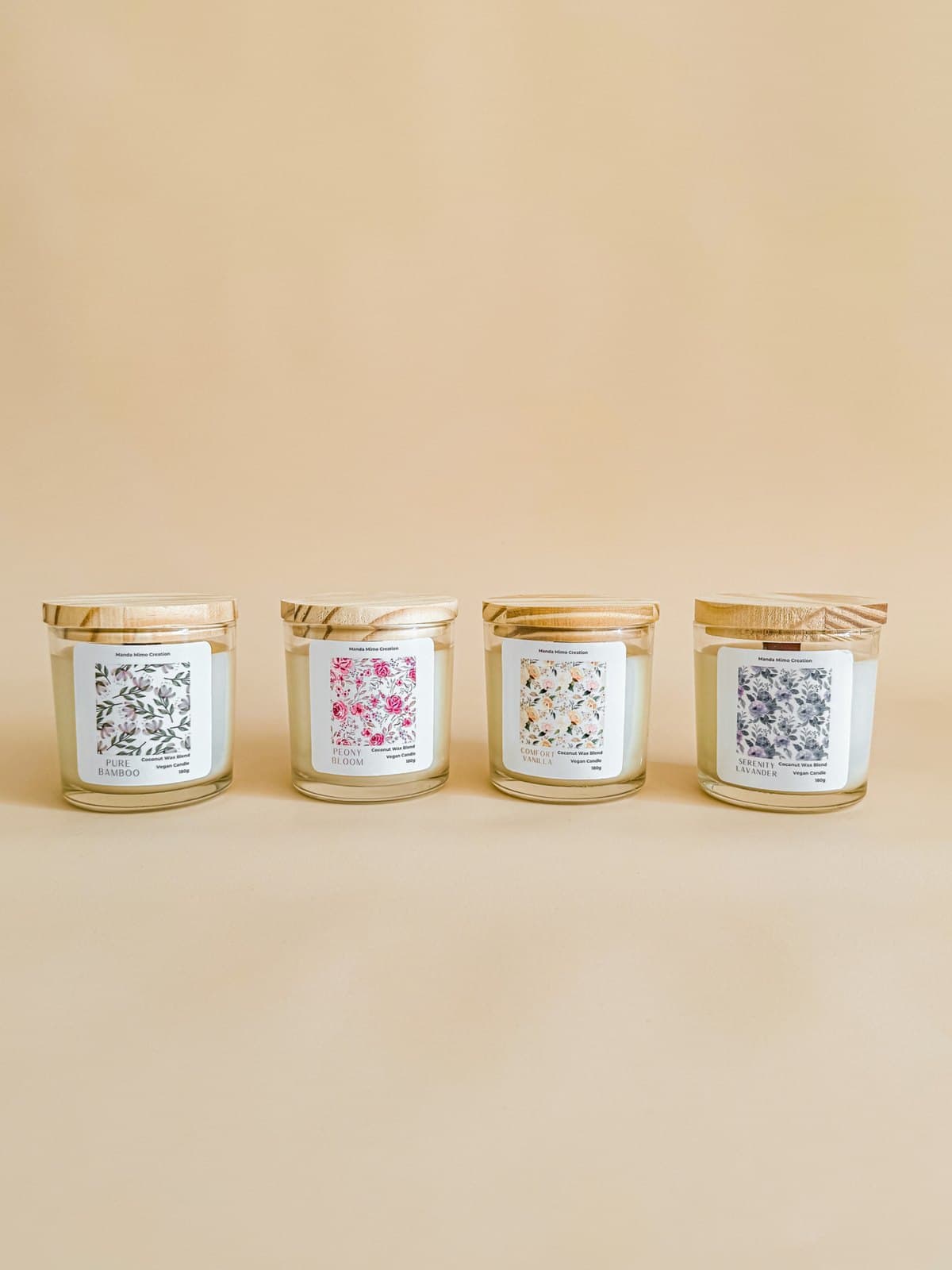 Imagem principal do produto Velas Aromáticas 180g Manda Mimo Creation