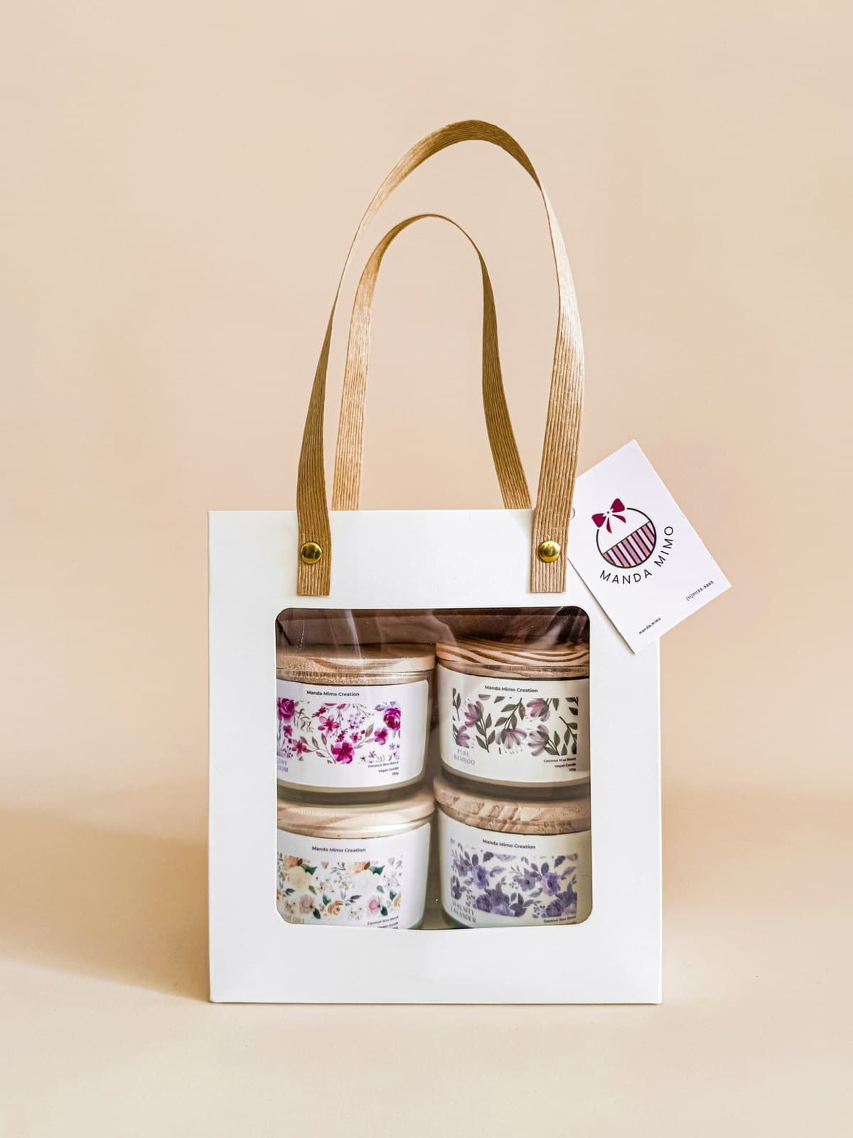 Imagem principal do produto Kit 4 Velas Aromáticas 80g